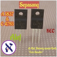 Transistor KEC A1837 C4793 power A 1837 C 4793 one set