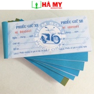 COMBO of 10 Parking tickets (100 sheets) Size 7x16mm