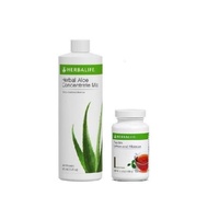 detox slimming Herbalife Set Aloe Vera + Tea Mix 100g (Lowest Price)