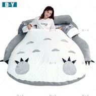 DXY Totoro Cartoon Foldable Matress Single Sofa Cute Bedroom Lazy Bed In Stock Tatami Mattress