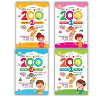 Book - Complete Set of 4 Books with 200 IQ Questions for Children Level 1 to 4