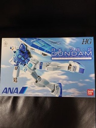 高達模型: ANA全日空限定 1/144 HGUC Gundam RX78-2 彩光電鍍ver.