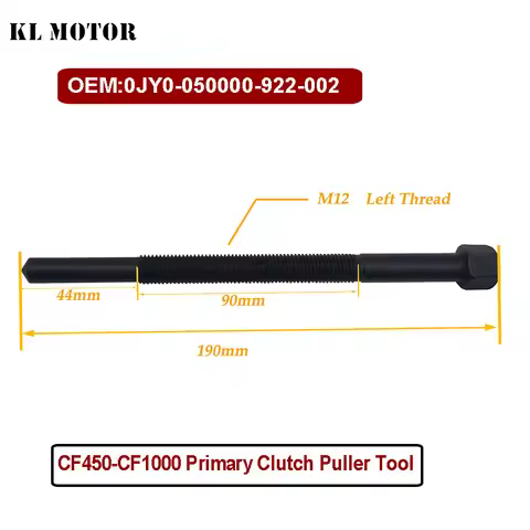 M12*1.5L Drive Clutch Puller Remover for CF 400 450 500S 520 550 600 625 800 820 850 950 1000 ATV UT