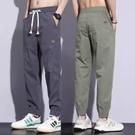 M-5XL Summer New Plus Size American Style Vintage Ankle Tactical  Cargo Pants Slim Fit Men Long Trou