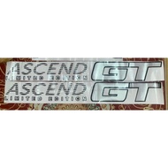 Sticker “Ascend GT Limited Edition” Daihatsu Charade Ascend