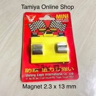 Magnet 2.3 mm x 13 mm Strong Tamiya, Eagle Magnet, SEI Magnet, Silver Magnet 2.3 mm x 13 mm