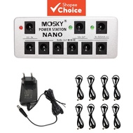 Mosky NANO Power Station 12V/9V 8-Output Guitar Pedal Power Supply