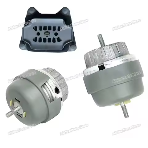 Engine Motor And Transmission Gearbox Mount Support Set 3 Pcs For Audi A6 Quattro 3.2L 4F0199379BF 4