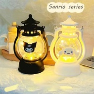 Sanrio Creative Retro Small Oil Lamp LED Light Handheld Cinnamon Roll Atmosphere Small Oil Lamp Street Lamp for Friends