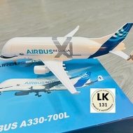 SUPER GRADE TRUCK BELUGA XL AIRBUS A330-700L HIGH QUALITY ALLOY MODEL 1:400 SCALE