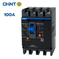 CHINT **CCC** เซอร์กิตเบรกเกอร์กันดูด RCBO 4P รุ่น NXMLE-125S/4300A มี 3 แบบ 80A / 100A / 125A