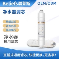 Universal Water Purifier Filter Element NSF Certification Rear Mouth Carbon Small T33 Large T33 Clea