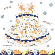 Arpanet girl Dress/Blue/Size 2/4