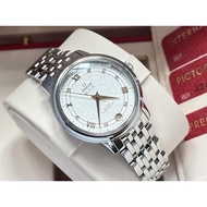 Omega Omega Omega Butterfly Flying Track Surface Gold Needle Silk Texture Watch Diameter 33mm