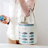 lunch  bag kids lunch bag for school Cylindrical Bento With Aluminum Foil Thickened Office Workers W