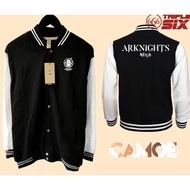 Anime Arknights Penguin Logistics Varsity Baseball Jacket