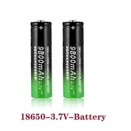 Original 18650 Battery 3.7V 9800mAh High Quality 18650 Li-ion Battery Rechargeable Battery For Flash