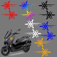 Applicable To Yamha Scooter Wheel Sticker Damping Sticker Reflective Sticker Body for NMAX XMax Tmax Motorcycle Steel Rim Decal