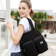 กระเป๋าผ้าอ็อกซ์ฟอร์ด Fido Dido กระเป๋าสะพายไหล่ผู้หญิง กระเป๋าถือแบบสะพายข้าง ความจุขนาดใหญ่ กระเป๋