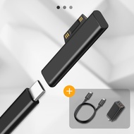 LazaraToy15V/3A USB 3.1 Charging Adapter for Microsoft Surface Pro 7/6/5/4/3 Works with 3A USB-C Cab