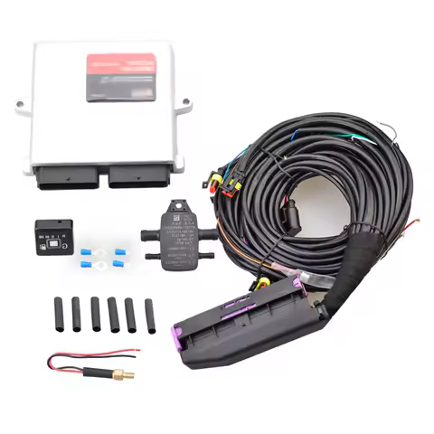 MP48 Gas ECU For 6 cylinder for RC LPG CNG conversion kit for cars stable and durable GPL GNC Car Ac