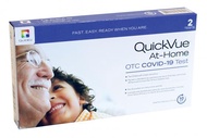 5 Boxes of Quidel QuickVue at-Home OTC COVID-19 Test Kit, Antigen Rapid Self Test Kit, 10 Minute Rapid Results -(2 test kits/box)