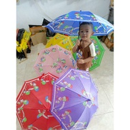 SALE Cute Colorful Children's Umbrella with Unique Design, Comfortable Grip, Length 53 cm, Diameter 