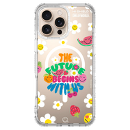 HI-SHIELD Stylish Magsafe Shockproof Case รุ่น Happy Smile8 [iPhone17/iPhone16/iPhone15/iPhone14] - 
