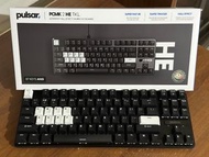 二手少用 Pulsar PCMK 2 HE TKL 80% 磁軸鍵盤 ANSI 黑色