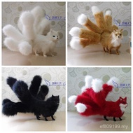 Photography Nine-Tailed Fox Nine-Tailed Fox Simulation Fox Decoration Fox 9 Nine-Tailed Fox Props-Ta