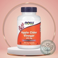 NOW Foods, Apple Cider Vinegar, 450 mg, 180 Veg Capsules (C4)