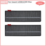 For Uwant U300 / U300 Max Interior Replacement Parts Roller Cloth Hepa Filter Side Brush Dust Bag Sw