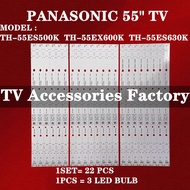 TH-55ES500K TH-55EX600K TH-55ES630K PANASONIC 55" LED TV BACKLIGHT (LAMP TV) PANASONIC 55" INCH LED 