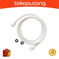 Bidet shower hose, white shower hose, premium pvc shower hose, 1.2M