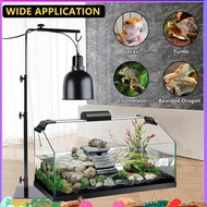 Reptile Lamp Stand Lamp Stand Reptile Heat Lamp Stand Adjustable Light Stand for Reptile Glass ffefh