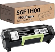 SANCTink 56F1H00 High Yield Toner Cartridge 15000 Pages Compatible for Lexmark 56F1H00 for Lexmark M