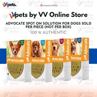ADVOCATE SPOT-ON SOLUTION FOR DOGS SOLD PER PIECE