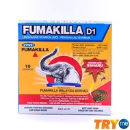 Fumakilla D1 Mosquito Coil (10 Coil/125g)