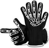 Heat Resistant Gloves - 932°F Extreme Heat Resistant Oven Mitts| EN407, EN420 Certified Grill Gloves