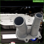 [Flourish] Engine Coolant Thermostat Housing 2S6G9K478BC Thermostat Case Replacement for Fiesta MK5 