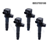 1-4Pcs Ignitions Coil IB53705100 For BYD F3 G3 L3 1.5L F6 G6 M6 S6 F3R FK0398 IB53705100B 473QB Car 