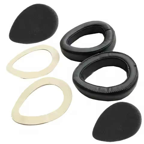 Replacement Earmuff Ear Pads for Sennheise HD500 HD570 hd590 HD490 HD575 Headset (Headphones Ear cus