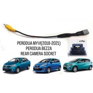 Perodua Myvi 2018 Bezza Rear Reverse Player Camera Socket Wire Kamera