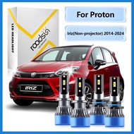 【Fit For Proton Iriz(Non-projector) 2014-2024】LED Car Headlight Bulbs Low Beam High Beam Headlamp 60
