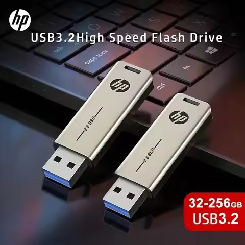 HP X796W USB3.2 Metal USB Flash Drive 256GB 128GB 64GB 32GB High Speed Sticks Creative Personality P