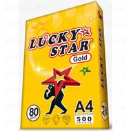 Lucky Star A4 Paper 70gsm 80gsm 500 sheet/Ream A4 纸张 500张/叠 Kertas A4 70gsm 80gsm 500 Keping/Rim【Rea