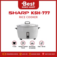 SHARP KSH-777 Jumbo Rice Cooker [7 L] 2000 Watt