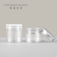 20Gram30Gram PET Cream jar Plastic cover/Aluminum cover Wide-mouth jar Face mask jar Eye mask paste 