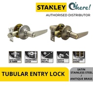 Stanley Tubular Lever Entrance/ Main Door Entry Grip Handleset/ HDB lock / BTO lock