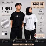 200GSM - HEARTBEAT DJ MUSIC UNISEX COTTON